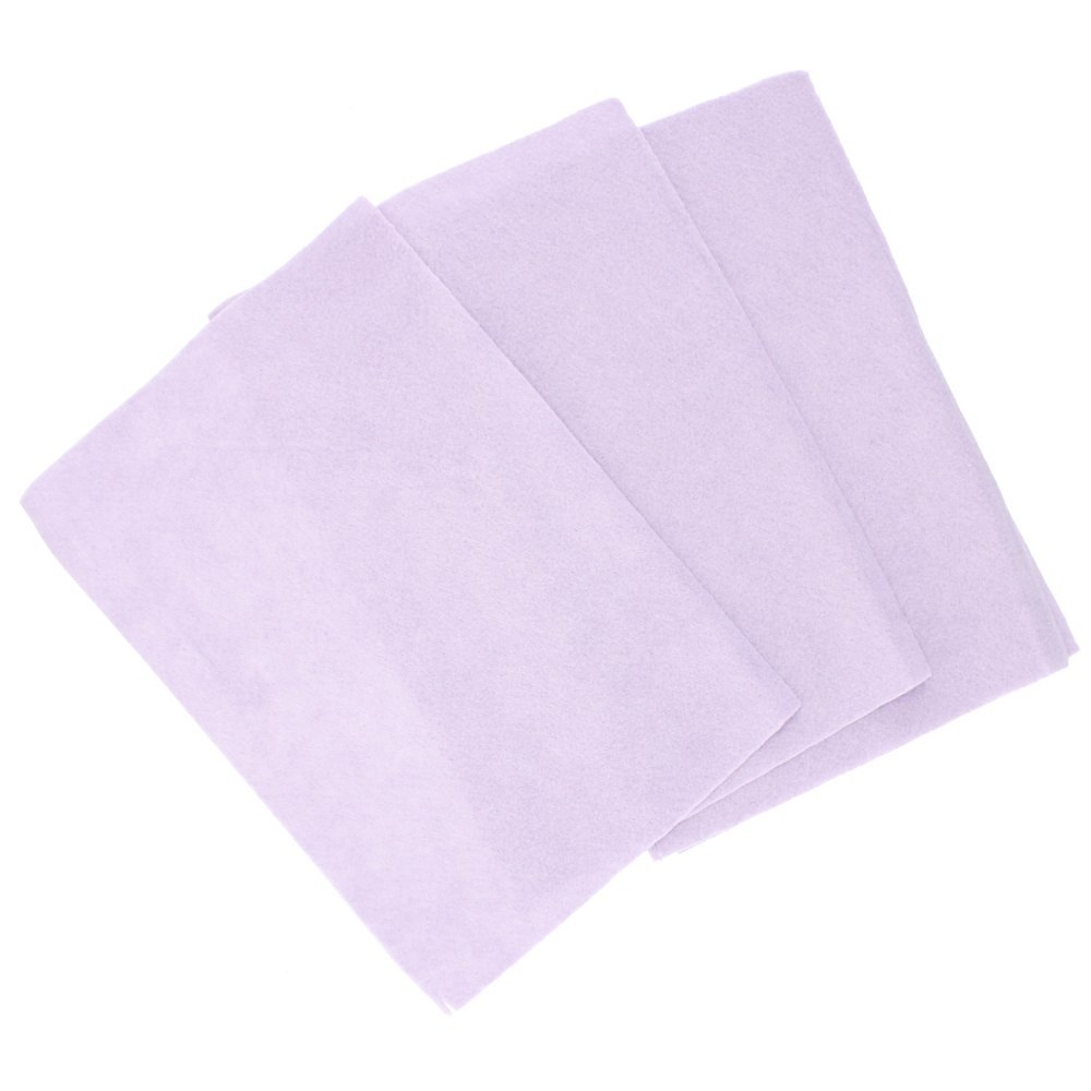 DECORATIVE FELT SHEET 5 PCS. VIOLET CRAFT WITH FUN 439306